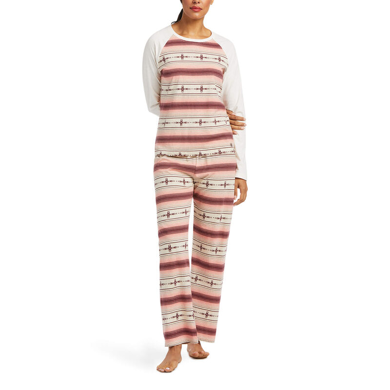 Ariat Hemden Damen - Pj Set Mehrfarbig ( LHDYI-6438 )